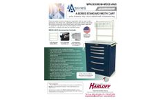 Harloff - Model MDS3030B09PED-EMG - Standard Width Cart - Technical Specifications  Brochure