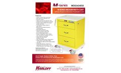 Harloff - Model MDS2424E03 - Medium Width Cart - Technical Specifications  Brochure