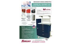 Harloff - Model MDS3030K16+MD30-AIRWAYPKG - Tall Treatment Cart with Difficult Airway Package - Brochure