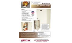 Harloff - Model NC24C16-DT2 - Tall Narcotics Cabinet with Locking Outer Door & Locking Inner Door - Brochure