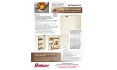 Harloff - Model NC30D24-ST2 - Large Narcotics Cabinet with a Double Locking Outer Door - Brochure