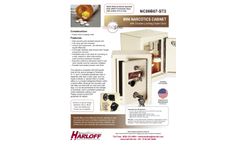 Harloff - Model NC09B07-ST2 - Mini Narcotics Cabinet with Double Locking Outer Door - Brochure