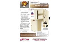 Harloff - Model NC16C12-DT2 - Small Narcotics Cabinet with Locking Outer Door & Locking Inner Door - Brochure
