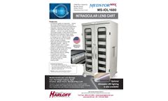 Harloff - Model MS-IOL1680 - 1680 Capacity High Volume IntraOcular Lens Cart - Brochure