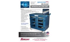 Harloff - Model MS-IOL840 - 840 Capacity Mid-Size Intraocular Lens Cart - Brochure