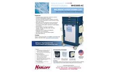 Harloff - Model MH5300B-AC - Malignant Hyperthermia Cart with 2.4 Cubic Feet Medical Grade Refrigerator, Three Drawers, Breakaway Lock - Brochure