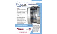 Harloff - Model SCSS8036DRDP-14-DSS3316 - Endoscope Drying Cabinet- Brochure