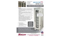 Harloff - Model MSPM81-00GK - Single Column Medical Storage Cart - Brochure