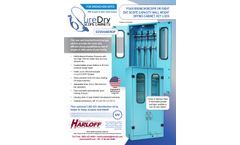 Harloff - Model SCW2448DRDP - Wall Mount, Key Lock Bronchoscope Drying Cabinet - Brochure