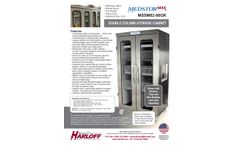 Harloff - Model MSSM82-00GK - Stainless Steel Double Column Medical Storage Cabinet - Brochure