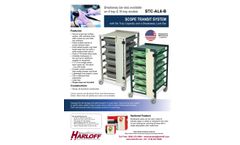 Harloff - Model STC-AL8 - Scope Transit System with Eight Scope Tray Capacity - Brochure