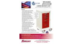 Harloff - Model MPA1824B05 - Narrow Five Drawer Aluminum Crash Cart - Brochure