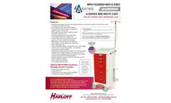 Harloff - Model MPA1830B06+MD18-EMG - Narrow Aluminum Crash Cart - Brochure