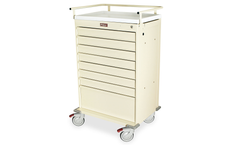 Harloff - Model VLT216BOX - Key Locking Unit-Dose Box Medication Cart with 216 Box Capacity