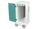 Harloff - Model DSC24SK-DP - Short Savary Dilator Drying Cart with HEPA Filter