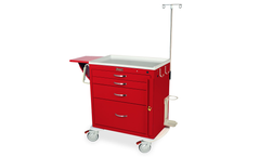 Harloff - Model MDS3024B14+MD30-EMG1-M-Series - Short Emergency Crash Cart with MD30-EMG1 Package