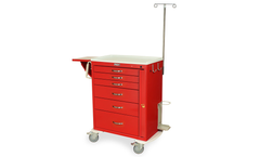 Harloff - Model MDS3030B06+MD30-EMG1 - M-Series Tall Emergency Crash Cart with MD30-EMG1 Package