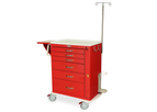 Harloff - Model MDS3030B06+MD30-EMG1-M-Series - Tall Emergency Crash Cart with MD30-EMG1 Package