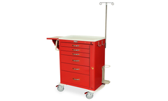 Harloff - Model MDS3030B06+MD30-EMG1-M-Series - Tall Emergency Crash Cart with MD30-EMG1 Package