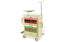 Harloff - Model MDS3030B09PED+MD30-EMG3 - M-Series Pediatric Cart with Super Stat MD30-EMG3 Emergency Accessories Package