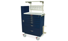 Harloff - Model MDS3030K16+MD30-AIRWAYPKG - Tall Treatment Cart with Difficult Airway Package