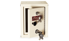 Harloff - Model NC09B07-ST2 - Mini Narcotics Cabinet with Double Locking Outer Door