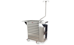 Harloff - Model 6025 - Stainless Steel Cast Cart