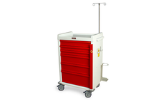 Harloff - Model MR6B-EMG - MR-Conditional Cart with Emergency Package