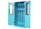 Harloff - Model SCW2448DRDP - Wall Mount, Key Lock Bronchoscope Drying Cabinet