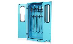 Harloff - Model SCW2448DRDP - Wall Mount, Key Lock Bronchoscope Drying Cabinet