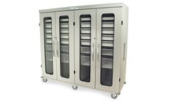 Harloff - Model MSPM84-00GK - Quad Column Medical Storage Cabinet