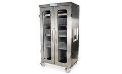 Harloff - Model MSSM82-00GK - Stainless Steel Double Column Medical Storage Cabinet