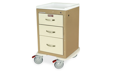 Harloff - Model MPA1821K03 - Narrow Aluminum Key Lock Mini Width Cart