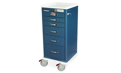Harloff - Model MPA1830EKC06 - Lightweight Auto Locking Anesthesia Cart