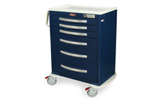 Harloff - Model MPA3030EKC06 - Lightweight Aluminum Anesthesia Cart