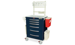 Harloff - Model MPA3030E06+MD30-ANS3 - Lightweight Anesthesia Cart