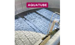 Modernization of a WWTP in Ille-Et-Vilaine: installation of 560 Aquatube 70 diffusers by Europelec