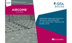 Europelec Aircomb - Coarse Bubble Air Diffusers - Brochure