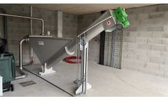 EnviroLine - Model Envirotrap - Sand Classifier for Sewage Treatment Plants