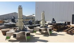 Europelec - Model SOFIE - Low Speed Submerged Aerator Mixer