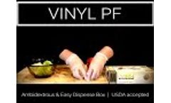 VINYL PF GLOVES - Video