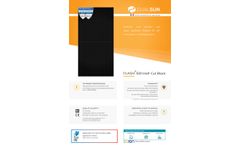 Flash - Model 500 - Half-Cut Black Photovoltaic Panel- Brochure