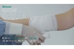 Antimicrobial Super Sponge with PHMB from a Leading Manufacturer of Advanced Wound Care Dressing - Video