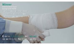 Antimicrobial Super Sponge with PHMB from a Leading Manufacturer of Advanced Wound Care Dressing - Video
