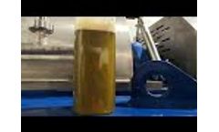 Tea-leaf Separation by ZK decanter centrifuge