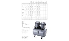 Gast - Model 12-40 Jun Air - Tank Systems - Brochure