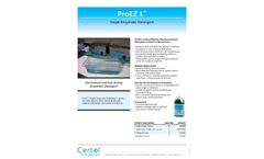ProEZ 1 - Single Enzymatic Detergent - Brochure