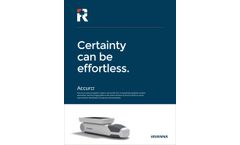 Rivanna Accuro - Spinal Navigation System - Brochure
