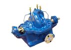 Chamco - Model TU/TUT - Multi-Stage Horizontal Split Case Peerless Pumps