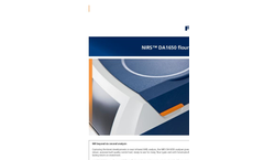FOSS NIRS - Model DA1650 - Oilseed Crush Analyser Brochure